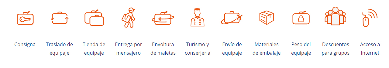 Consigna equipaje by Gratis in Barcelona