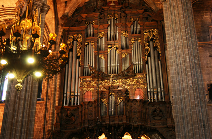 rgano en la Catedral by Gratis in Barcelona