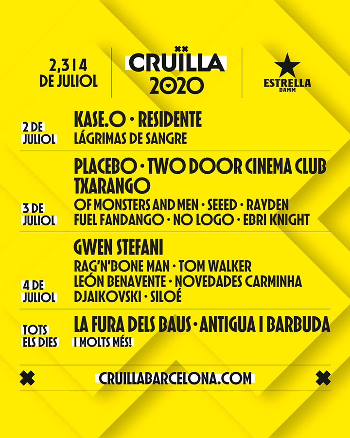 Festival Cruilla by Gratis in Barcelona