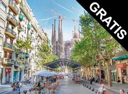 Avenida Gaud by Gratis in Barcelona