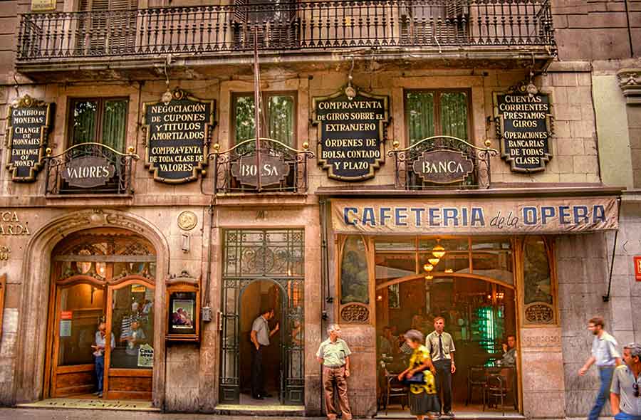 Caf de la Opera by Gratis in Barcelona