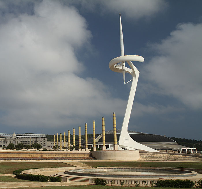 Calatrava's Telecommunications Tower by Gratis in Barcelona