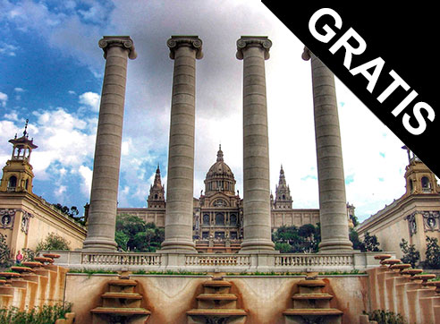 Las cuatro columnas by Gratis in Barcelona
