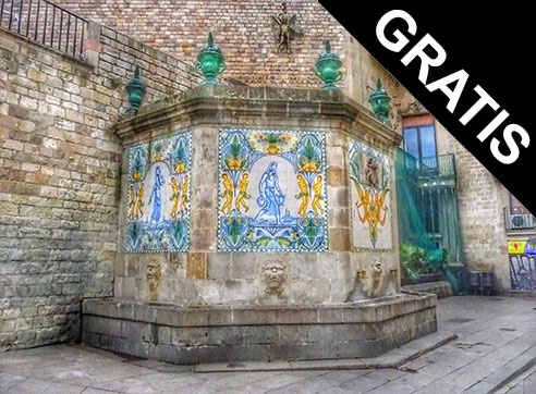 Fuente de Santa Anna by Gratis in Barcelona