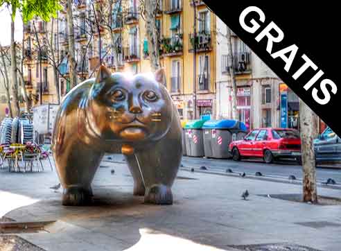 Gato de Botero by Gratis in Barcelona