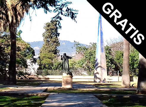 Jardn de las Esculturas by Gratis in Barcelona