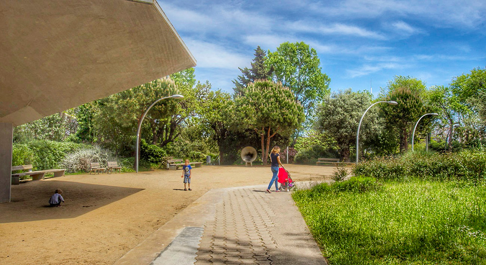 Joan Brossa's Gardens by Gratis in Barcelona