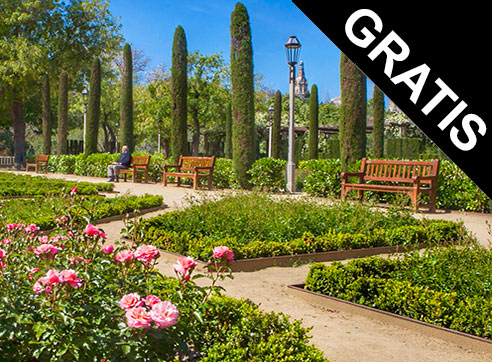 Jardines del Teatro Griego by Gratis in Barcelona