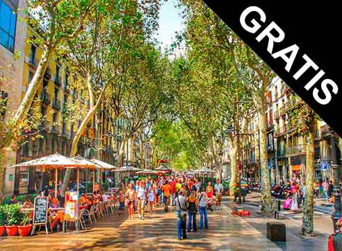 Las Ramblas by Gratis in Barcelona