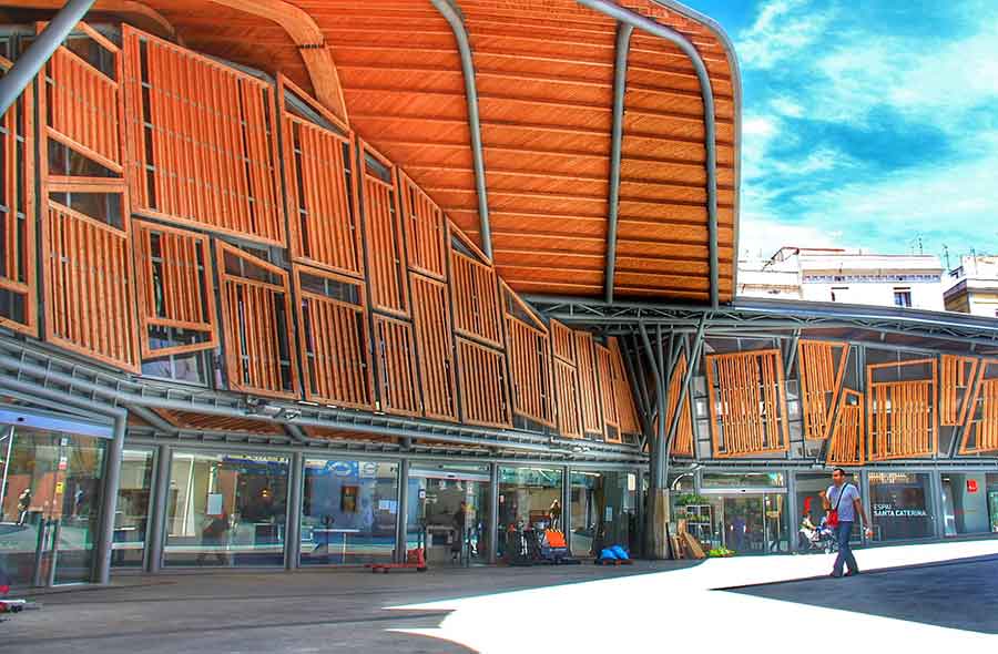 Santa Caterina Market by Gratis in Barcelona