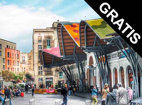 Santa Caterina Market by Gratis in Barcelona