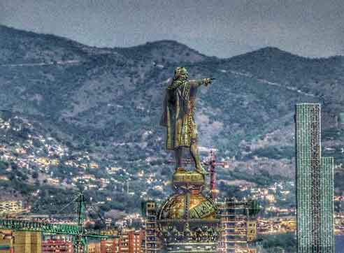 Columbus Monument by Gratis in Barcelona