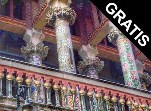 Palau de la Musica by Gratis in Barcelona