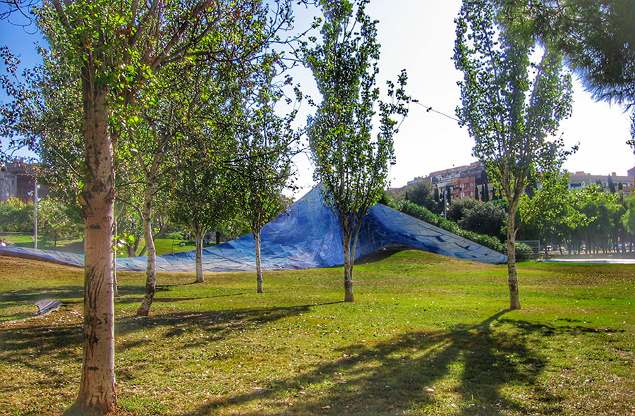 North Station Park by Gratis in Barcelona