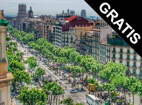 Paseo de Gracia by Gratis in Barcelona