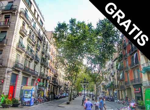 Passeig del Born by Gratis in Barcelona