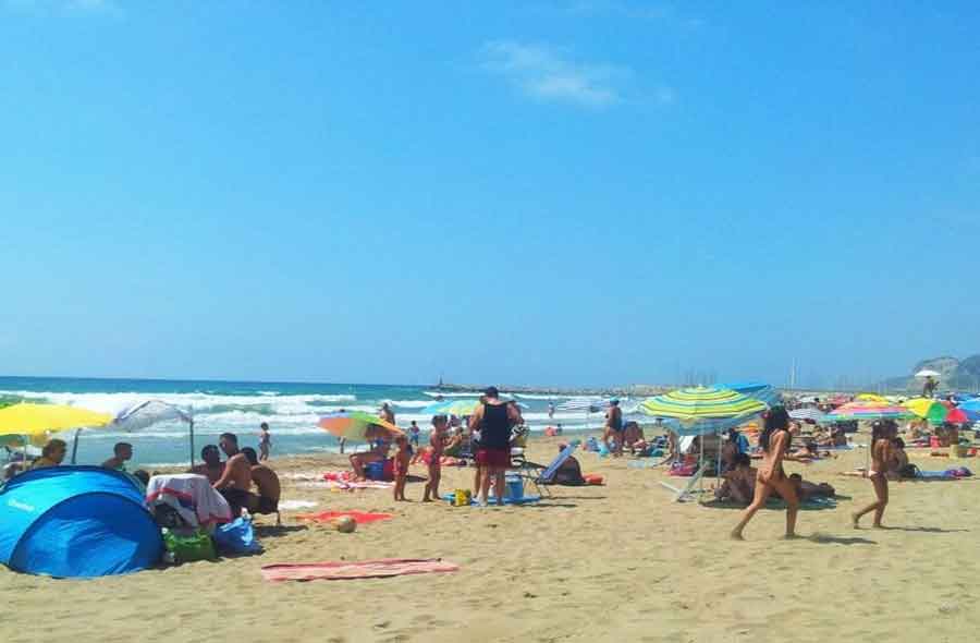 San Sebastian Beach by Gratis in Barcelona