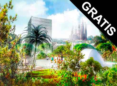 Glorias Square by Gratis in Barcelona