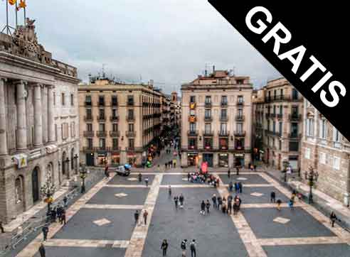 Sant Jaume Square by Gratis in Barcelona