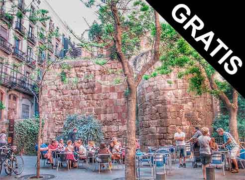 Plaza de los Traginers by Gratis in Barcelona