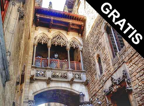 Pont del Bisbe by Gratis in Barcelona