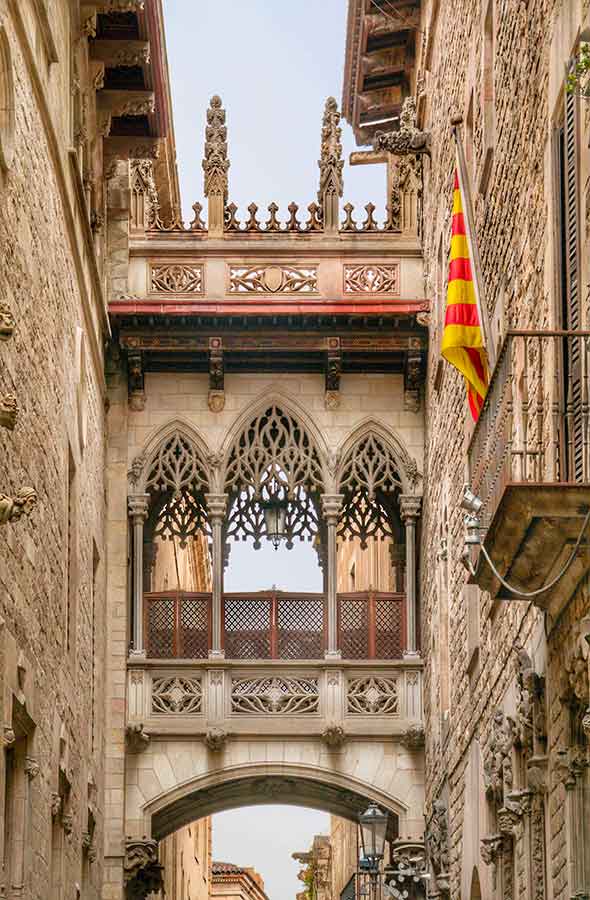 Pont del Bisbe by Gratis in Barcelona