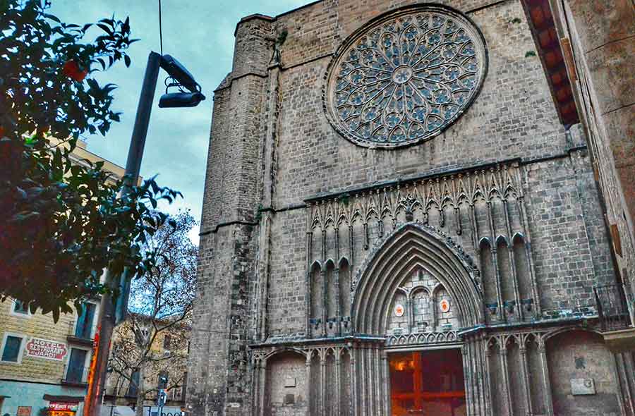 Santa Maria del Pi Basilica by Gratis in Barcelona