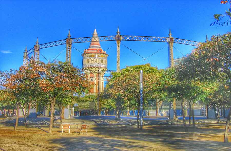 Water Tower by Gratis in Barcelona